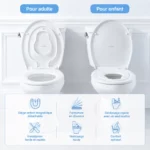 Abattant WC familial DADÉO D001 forme O