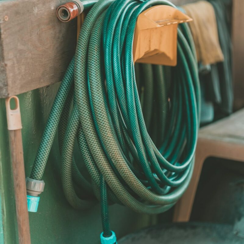 DADÉO Tuyau d’arrosage anti-torsion 25 m avec raccords